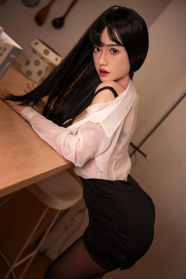 Orangeindoll® 158cm/5ft2 D-cup Silicone Sex Doll – Haruna