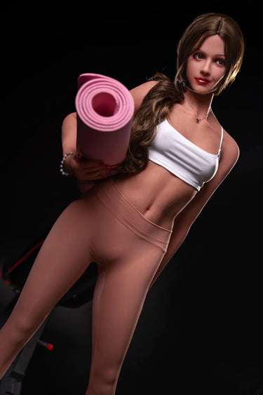 Rosretty Dolls® 160cm (5ft2") Athletic Girl Hybrid Sex Doll - A-Cup - Rose