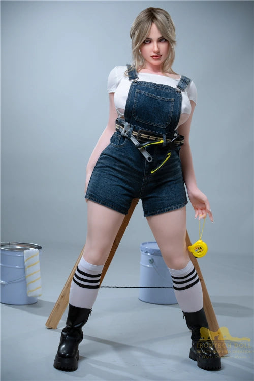 Irontech Dolls® 160cm (5ft3) Sexy Real Silicone Sex Doll Luna, Head S17, ROS Available