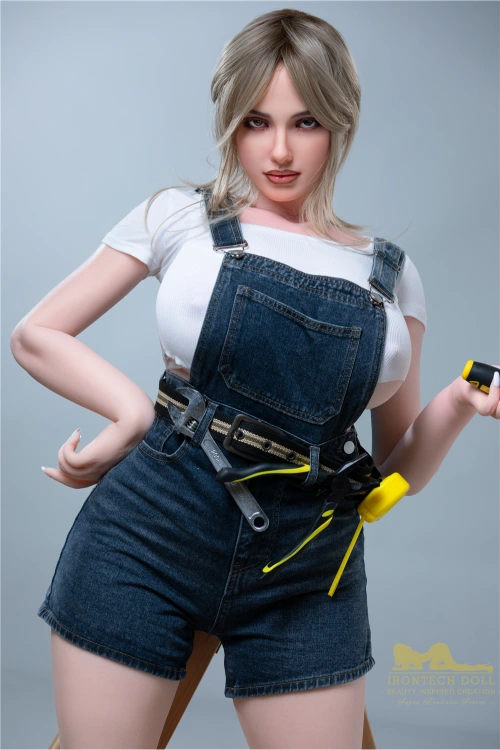Irontech Dolls® 160cm (5ft3) Sexy Real Silicone Sex Doll Luna, Head S17, ROS Available