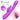 Sex Toy® Anas SHD-S161 Rabbit Vibrator with LED Lights & Magnetic USB Charging