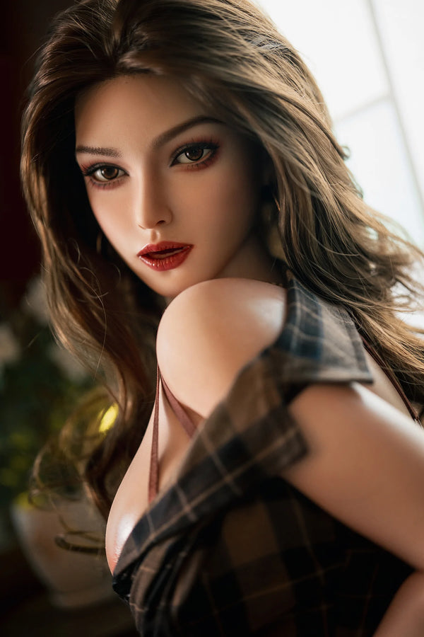 Rosretty Dolls® 164cm(5ft4) D-cup Full Silicone Sex Doll, Movable Jaw Head M18