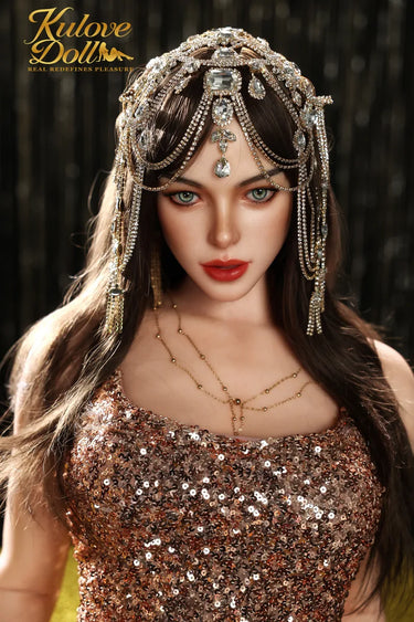 Kulovedoll® Rosy 166cm(5.45') E-CUP Real Skin Texture Full Silicone ( No.4370)