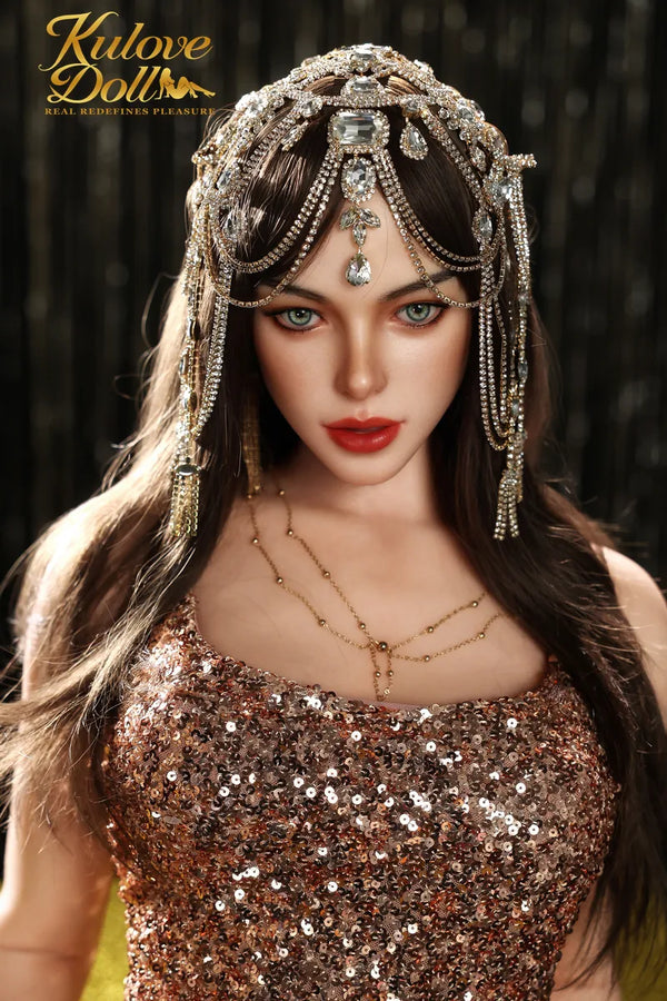 Kulovedoll® Rosy 166cm(5.45') E-CUP Real Skin Texture Full Silicone ( No.4370)