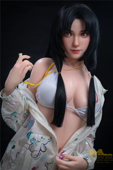 Irontech Dolls® 166cm (5ft5) 2.0 Asian Silicone Sex Doll Kitty, Head S32