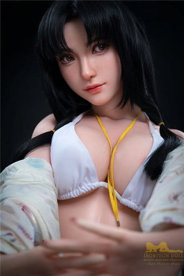 Irontech Dolls® 166cm (5ft5) 2.0 Asian Silicone Sex Doll Kitty, Head S32