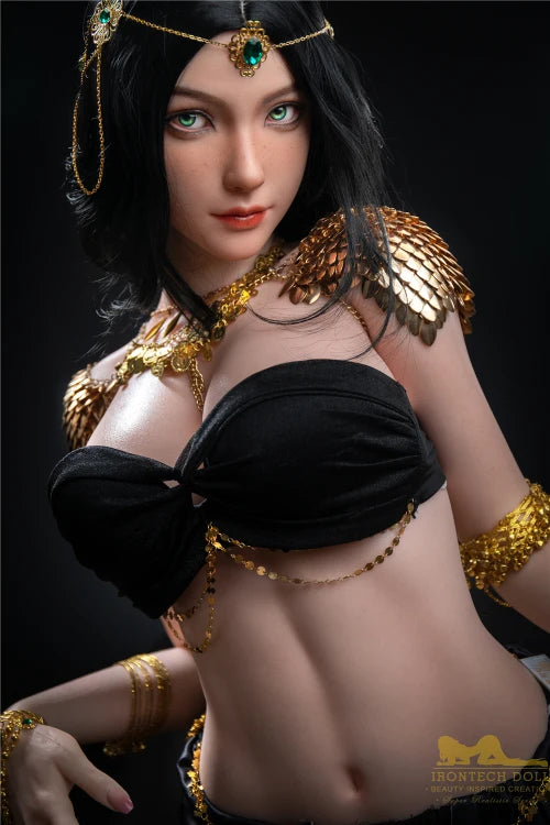 Irontech Dolls® 166cm (5ft5) 2.0 Japanese Silicone Love Doll Kitty, Head S32