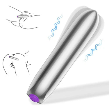Sex Toy® 19 Strong Vibration Mini Bullet | 19 Vibration Modes | Compact Rechargeable Bullet Massager