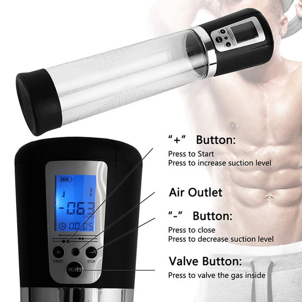 Koikiss Sex Toy®  Black Enlarger Cloud Driving Coding HWC78