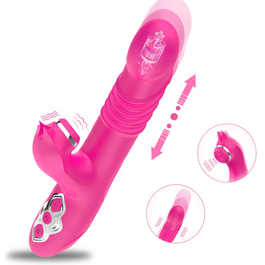Koikiss Sex Toy®  Tina Telescopic Vibrator | USB magnetic charging system