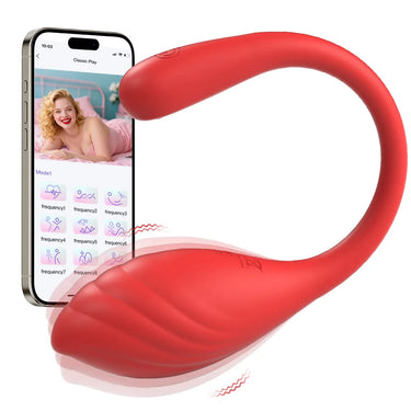 Sex Toy® Blue Whale APP Bullet Vibrator | APP Remote Control, 9 Vibration Modes & Magnetic Charging | MDS-583