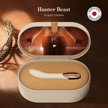 Hunter Beast G-Spot Vibrator – Premium Curved Hook Heated Dual-Motor Vibrator