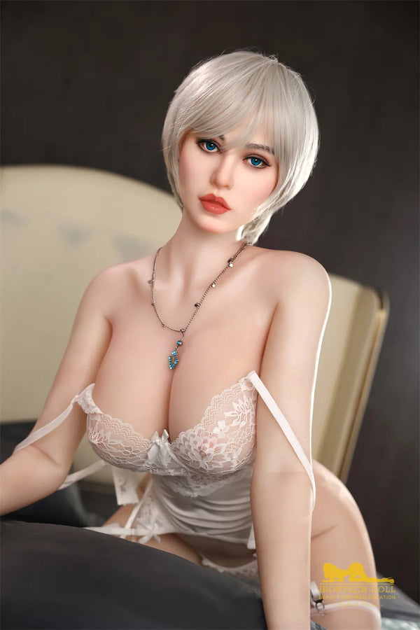 Irontech Dolls® 159cm (5ft2) Plus Hybrid Sex Doll Angelia, Silicone Head S2