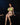Person wearing a green bikini sitting on a dark surface