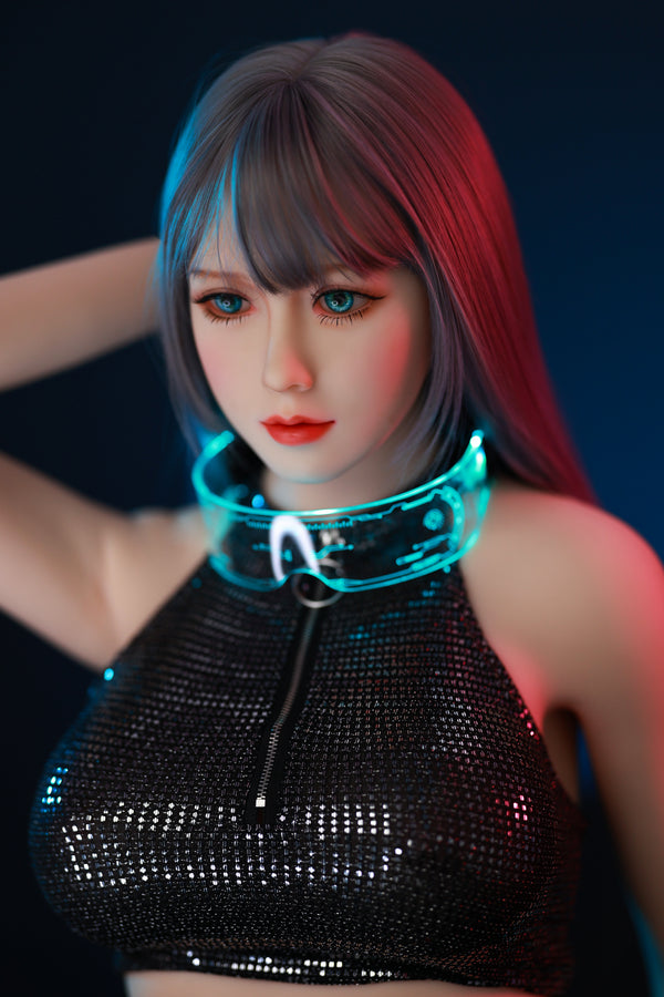 165cm Love Doll with Blue Eyes, Standing Function & White Skin Tone – TPE Premium Edition