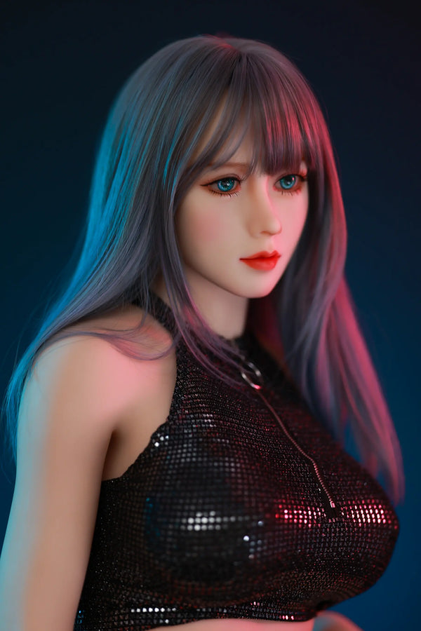 148cm Love Doll with Blue Eyes, Standing Function & Wheat Skin Tone – TPE Premium Edition