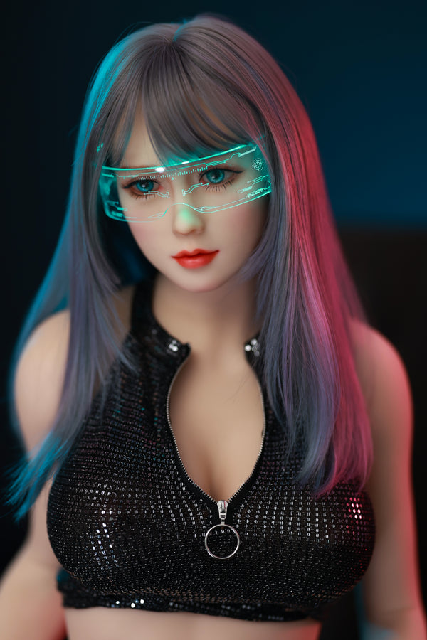 165cm Love Doll with Blue Eyes, Standing Function & White Skin Tone – TPE Premium Edition