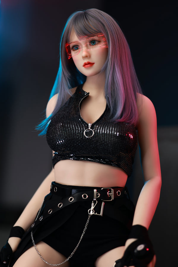 165cm Love Doll with Blue Eyes, Standing Function & White Skin Tone – TPE Premium Edition