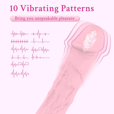 Koikiss Sex Toy® Ring Realistic Vibrator | 10 Frequency Vibration & Magnetic Charging | MDS-YJ036