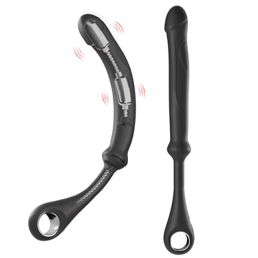 Sex Toy®Anal Curved Bead String | Dual Motor, 10 Vibration Modes & Magnetic Charging | MDS-560