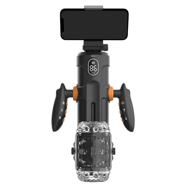 Sex Toyl® ELAMB-109 Ballistic Cup Male Masturbator – 10-Speed Telescopic HD Display