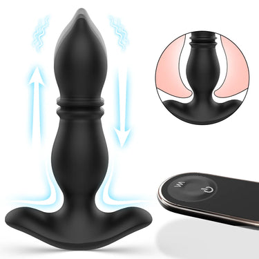 Sex Toy® Piercing Duke RCT SHD-S382-2 Rechargeable Anal Plug with Remote Control