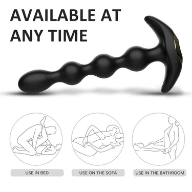Sex Toy® Austin-RCT SHD-S362-2 Rechargeable Anal Beads with Remote Control