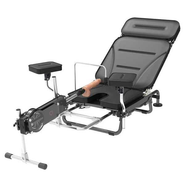 Koikiss Sex Furniture®311Pro Automatic Chair-Mounted Thrusting Machine with Lubrication System | PU Leather & Steel Frame