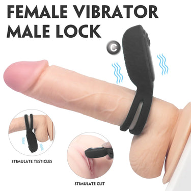 Sex Toy® Squidward-RCT SHD-S331-2 Rechargeable Silicone Ring with Remote Control