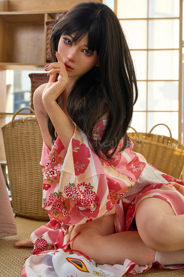 150cm/4ft11 F-cup Silicone Sex Doll Kagura – Divine Maiden