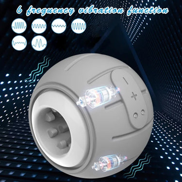 Koikiss Sex Toy®  Squeeze Trainer | Manual Squeeze & 10 Vibration Modes | Magnetic Rechargeable