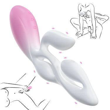Sex Toy ® Magic Tree SHD-I002 Rabbit Vibrator with Quad Motor Technology & Magnetic USB Charging