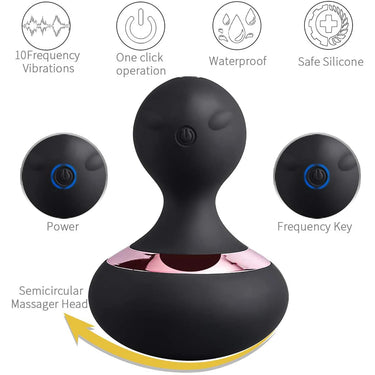 Sex Toy® Gourd Vibrator | 10 Strong Vibration Modes & Magnetic Charging | MDS-AV098