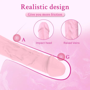 Koikiss Sex Toy® Ring Realistic Vibrator | 10 Frequency Vibration & Magnetic Charging | MDS-YJ036