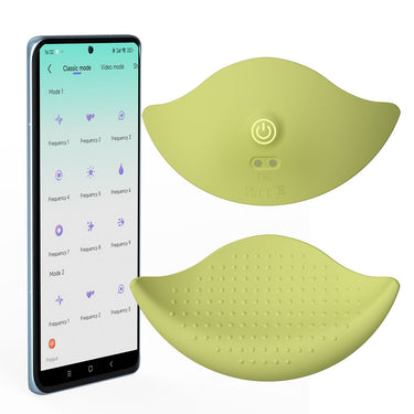 Koikiss Sex Toy®  Breast Massagers Skin Tone Light Green Nipple Clamp | 9 Vibration Frequencies & APP Control