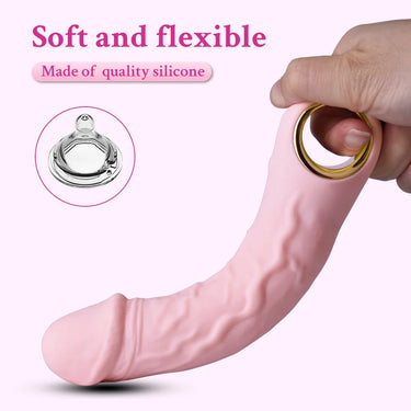 Koikiss Sex Toy® Ring Realistic Vibrator | 10 Frequency Vibration & Magnetic Charging | MDS-YJ036