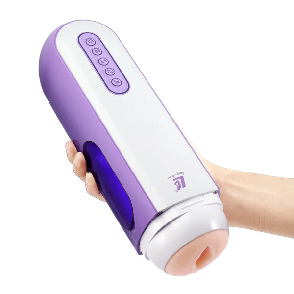 Sex Toyl® ELAMB-72 Fashionable Bluetooth Fleshlight Male Masturbator – Rotation Telescopic Heating