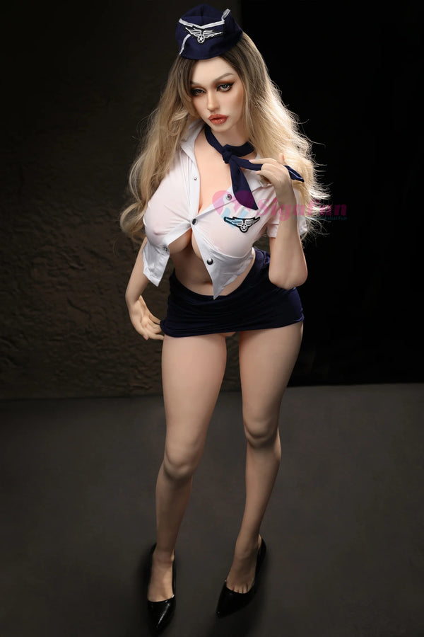 159cm/5ft3 D-cup Silicone Head Sex Doll – Ada [In Stock | US & EU Only]