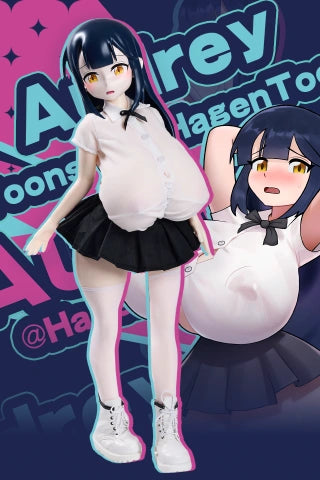 MRL Sex Doll® 66cm(26.0”) Audrey: 4.5kg (9.9 lbs) Silicone Anime Sex Doll Hentai