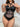Koikiss Sex Toy® Women's Plus Size PU Leather & Fishnet One-Piece Dress – 1XL–4XL | Model 2403044