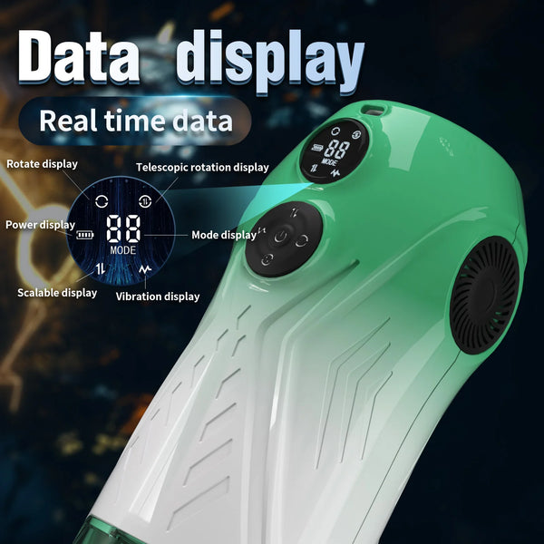 Sex Toyl® ELAMB-107 Starry Sky Cabin Cup Male Masturbator – Telescopic 360° Rotation