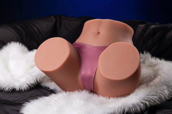 10kg All-Silicone Big Butt 01 with Realistic Curves & Wheat Skin Tone – AZM Premium Edition