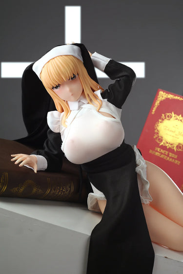 Otaku Doll® Nun Yumi Todo 65cm Silicone PVC Doll | Hentai Doll