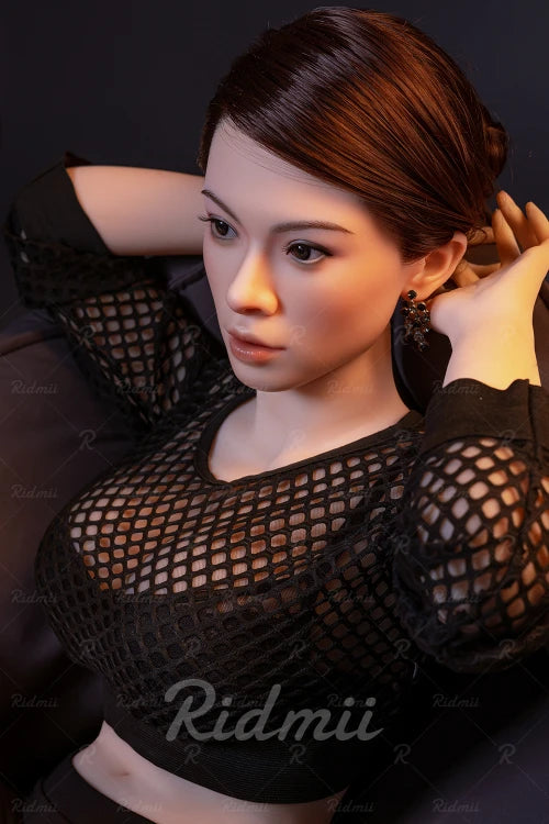 Rimdii Doll® US Stock - RIDMII Aidra 5ft18 / 158cm Unique Design Blowjob ROS Soft Silicone Head + TPE Body Asian Female Celebrity Sex Doll