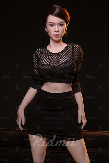 Rimdii Doll® US Stock - RIDMII Aidra 5ft18 / 158cm Unique Design Blowjob ROS Soft Silicone Head + TPE Body Asian Female Celebrity Sex Doll