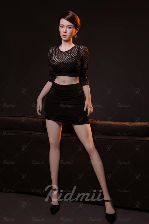 Rimdii Doll® US Stock - RIDMII Aidra 5ft18 / 158cm Unique Design Blowjob ROS Soft Silicone Head + TPE Body Asian Female Celebrity Sex Doll