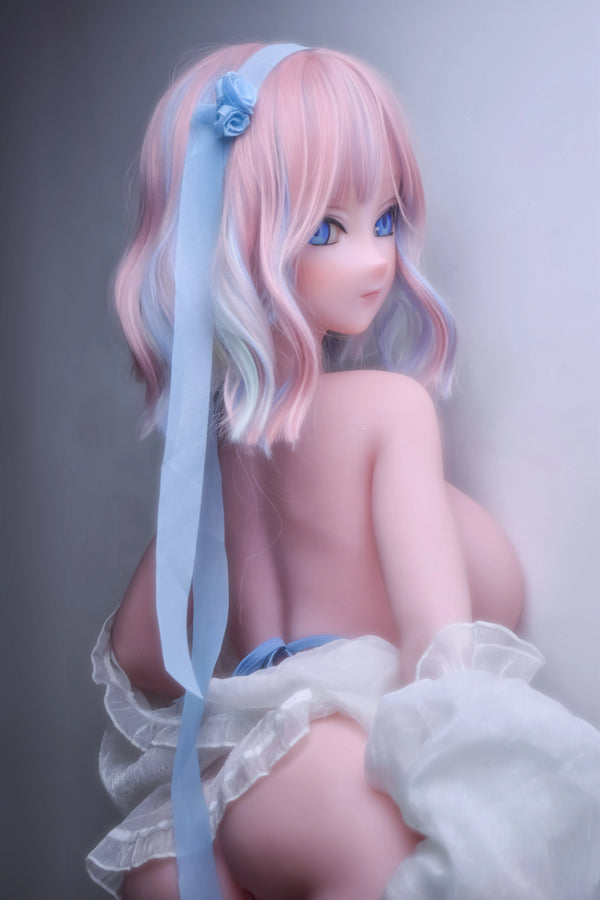 148cm (4ft10) L-Breasts Anime Silicone Sex Doll Natsuki Asuka, Head AHR012