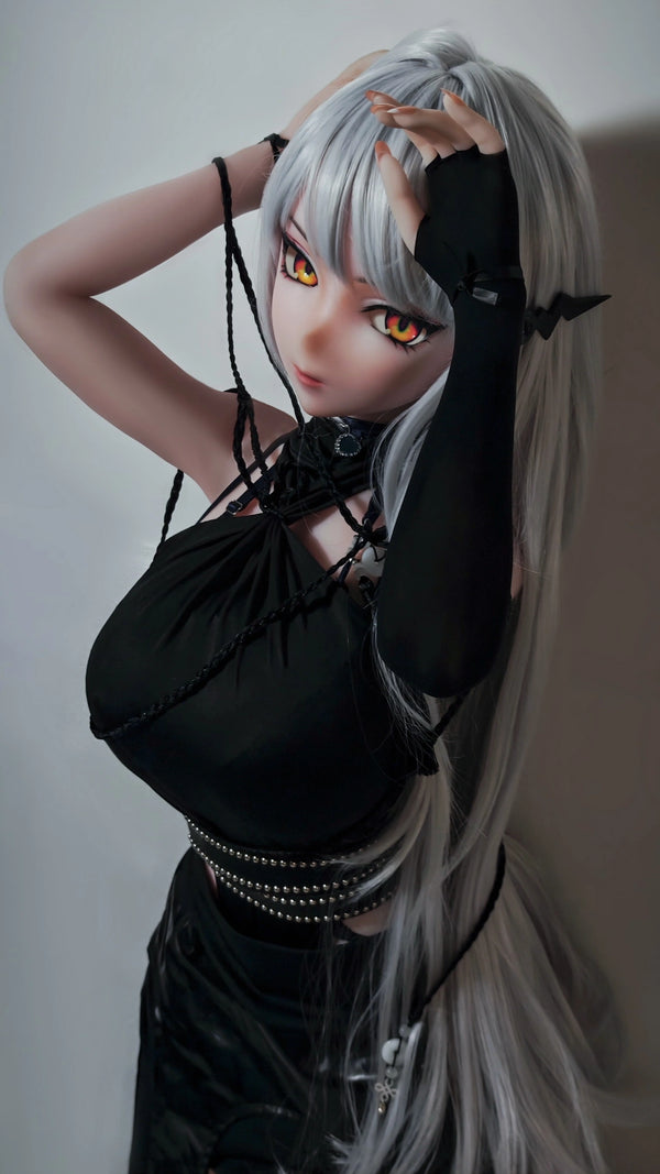 148cm (4ft10) L-Breasts Silicone Sex Doll Genba Tokiko, Head AHR020