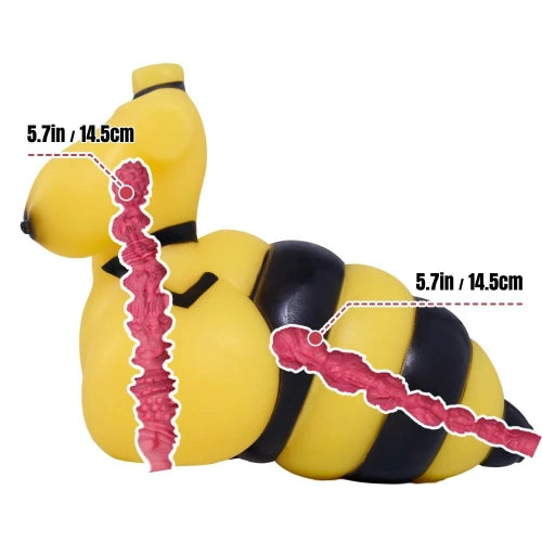 MRL Sex Doll® Apini Bumblebee Furry Sex Doll – Dual-Channel Onahole
