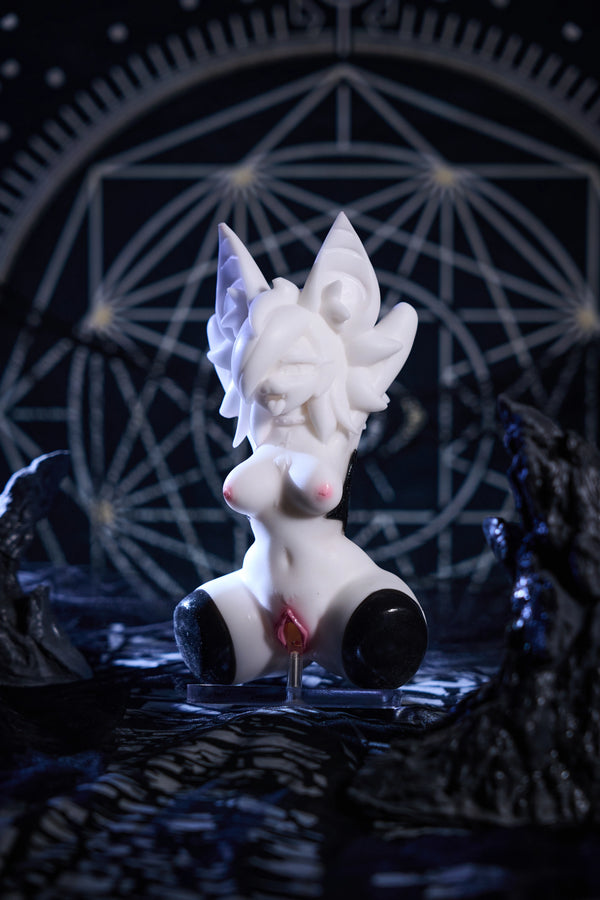 MRL Sex Doll® Asphodel: 0.95kg (2.1 lbs) Silicone Hentai Onahole Goth Bat Furry Sex Doll